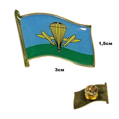 Значок ВДВ России (смола, на пимсе) 20030009 - фото 1344476