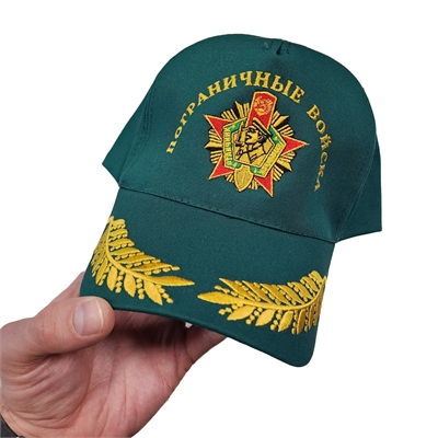 Бейсболка Пограничные войска (вышитая) (ПВ) 03170092 - фото 1346571