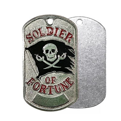 Жетон Soldier of fortune (пиратский флаг) 18010262 - фото 1352885