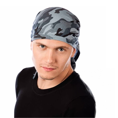 Бандана косынка (Флора серая) 39039 - фото 1353489