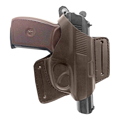 ПК-81 (коричневый) Кобура поясная к ПМ кожа 05020019 - фото 1353686