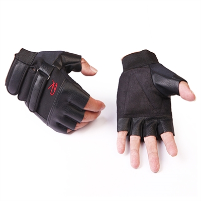 Перчатки RED без пальцев (чёрный) 20141 - фото 1353836