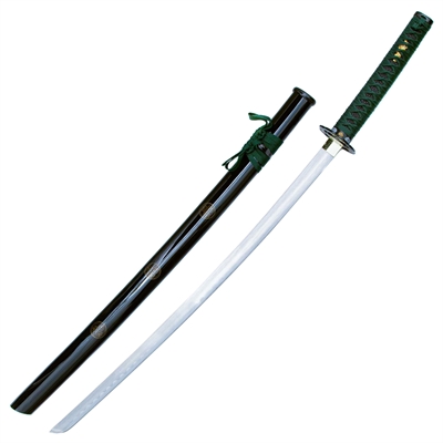 Катана сувенирная X949 ст.420 (зелёный) X949 - фото 1354337
