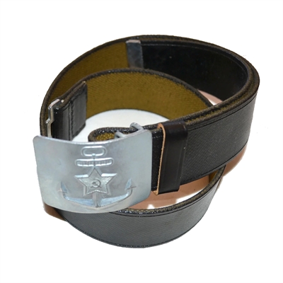 Ремень поясной Серая Бляха с Якорем ВМФ (СССР) (Обливной) 3001513 - фото 1355153