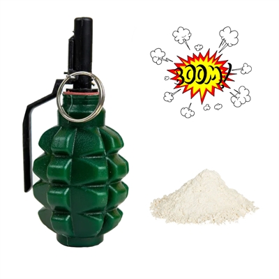 Граната страйкбольная RAG F-1 (тип-3) (Меловая) 286286 - фото 1355419