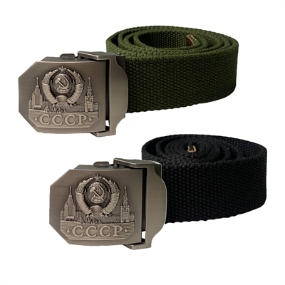 Ремень поясной тактический надпись СССР (кремль) (ткань) 139261 - фото 1355586