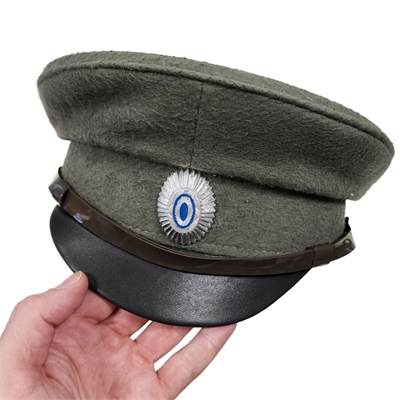 Фуражка ЦАРСКАЯ казачья зеленая с серой кокардой (РЕПРО) 3021336-1 - фото 1355827