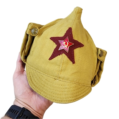 Будёновка ЛЕТНЯЯ красная звезда, обр.1927 (песок) 3012611 - фото 1355834