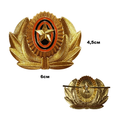 Кокарда Российской Армии (Большая) ГОСТ РФ 07010010 - фото 1357256