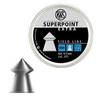 Пули RWS Superpoint Extra 4.5мм 0,53гр. (500шт.)