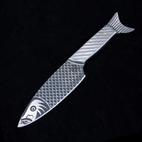 Нож кухонный Рыбка ст.95х18