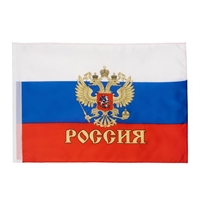 Флаг России с Гербом 60х90см