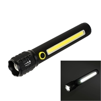 Фонарь ручной светодиодный YanG LED+COB (аккумуляторный) 5012658