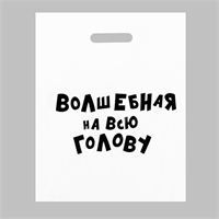 Пакет Волшебная на всю голову, подарочный 31х40см 4949513