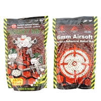 Шары для страйкбола Angry BB's 0,28 гр. 3500 штук (1 кг, белые) AG-028
