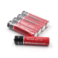 Батарейка (мизинчик) (ААА) MINAMOTO R03 1-049