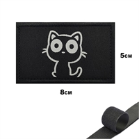 Шеврон нашивка Котик (патч) на липучке 23196