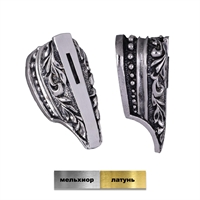 Упор (гарда) для сборки ножа большой Косой с шариками №455 455Л