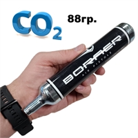 Баллончик газовый CO2 88гр. Borner для пневматической винтовки 210090