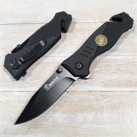 Нож складной B075 ст.440C (Boker) (чёрный) 56446