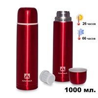 102-1000RD Термос Арктика питьевой 1л. (красный) 102-1000-RD