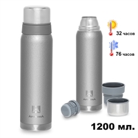 106-1200SR Термос Арктика питьевой 1,2л. (серебряный) 106-1200-SR