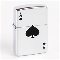 Зажигалка бензиновая Туз (карта) 6990987
