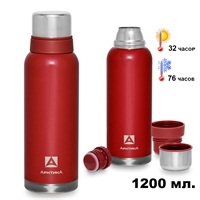 106-1200RD Термос Арктика питьевой 1,2л. (красный) 106-1200-RD