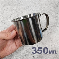 Кружка Следопыт 350мл. D-8см (нержавеющая сталь) PF-CWS-P36