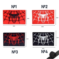 Шеврон патч Паук SPIDER на липучке (микс) 6445
