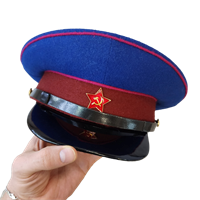 Фуражка НКВД (сине-красная) обр.1935-50-е года (РЕПРО СССР) 3001637