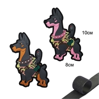 Шеврон нашивка Собака тактическая (патч) на липучке 63551