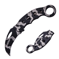 Керамбит складной Smith & Wesson ст.420 (мрамор) 106867