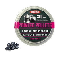 Пули Люман Pointed Pellets кал.4,5мм 0,57гр. (300шт.) 148278