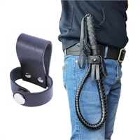 Чехол держатель под Дубинку или Нагайку (кожа) (с кнопкой) 32024