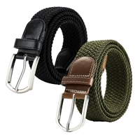 Ремень поясной брючный плетеная резинка (тянется) 04060051