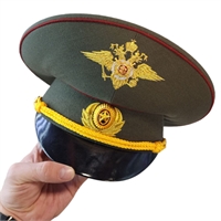 Фуражка Внутренние Войска красный кант (машинная вышивка) (ВВ) 03090002