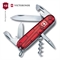Нож Швейцарский Victorinox Spartan 1.3603T 91мм. (прозрачный красный) 1.3603T - фото 1324428