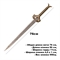 Меч короткий Два дракона 76см. (сувенирный) 65288 - фото 1326940