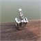 Бусина для темляка Поднятый средний палец (F..ck) 126872 - фото 1330141