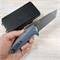 Нож складной ZORG TANTO ст.D2 (Gray Titanium G10) (Kizlyar Supreme) 54539 - фото 1336875