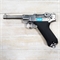 Пистолет страйкбольный WE Luger P08 Silver (Green Gas) кал.6мм WE-P004 - фото 1357149