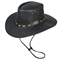 Шляпа кожа Буйвола (ЮАР) (чёрный) 03050012 - фото 1357357