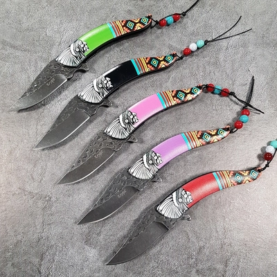 Нож складной Индеец ст.440С 2455