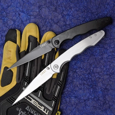 Нож складной Flat Out ст.8Cr13MoV (CRKT) (Белый) 405660