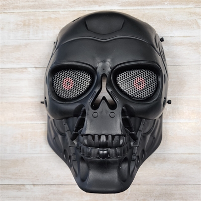 Маска для страйкбола Терминатор (сломан крепёж) AS-MS0090B - фото 1358248