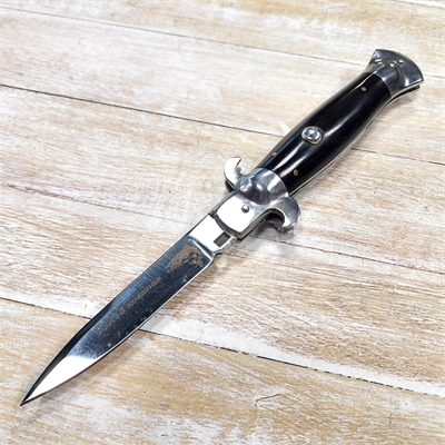 Нож складной Флинт ст.95х18 (венге) (Зюрин) ЗЮР30 - фото 1359038