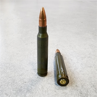 Макет патрона 5,56х45 НАТО (223Rem) (ММГ) 120900 - фото 1359182