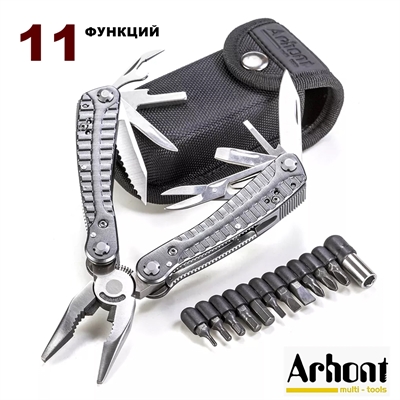 Мультиинструмент Arhont AR301 (11 функций) 38644 - фото 1359195