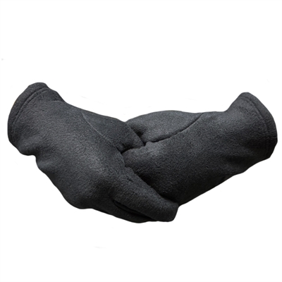 Перчатки флисовые (чёрный) 154460 - фото 1359332